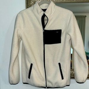Fleece full zip up jacket